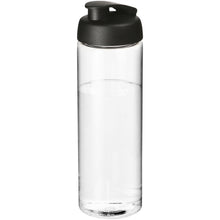 Load image into Gallery viewer, H2O Active® Vibe 850 ml flip lid sport bottle — Transparent / Black