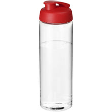 Load image into Gallery viewer, H2O Active® Vibe 850 ml flip lid sport bottle — Transparent / Red