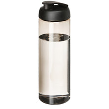 Load image into Gallery viewer, H2O Active® Vibe 850 ml flip lid sport bottle — Charcoal / Black