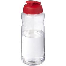 Load image into Gallery viewer, H2O Active® Big Base 1 litre flip lid sport bottle — Red