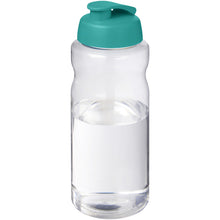 Load image into Gallery viewer, H2O Active® Big Base 1 litre flip lid sport bottle — Aqua