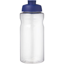 Load image into Gallery viewer, H2O Active® Big Base 1 litre flip lid sport bottle — Blue (front)