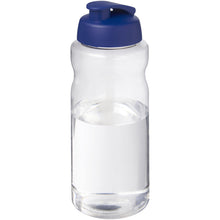 Load image into Gallery viewer, H2O Active® Big Base 1 litre flip lid sport bottle — Blue