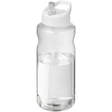 Load image into Gallery viewer, H2O Active® Big Base 1 litre spout lid sport bottle — White