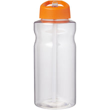 Load image into Gallery viewer, H2O Active® Big Base 1 litre spout lid sport bottle — Orange (front)