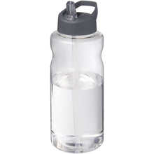Load image into Gallery viewer, H2O Active® Big Base 1 litre spout lid sport bottle — Grey