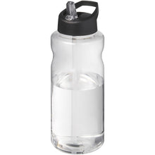 Load image into Gallery viewer, H2O Active® Big Base 1 litre spout lid sport bottle — Black