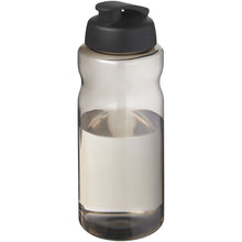 Load image into Gallery viewer, H2O Active® Eco Big Base 1 litre flip lid sport bottle — Charcoal / Black