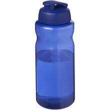 Load image into Gallery viewer, H2O Active® Eco Big Base 1 litre flip lid sport bottle — Blue / Blue