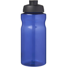 Load image into Gallery viewer, H2O Active® Eco Big Base 1 litre flip lid sport bottle — Blue / Black (front)