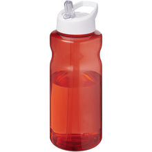 Load image into Gallery viewer, H2O Active® Eco Big Base 1 litre spout lid sport bottle — Red / White