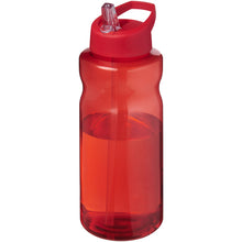 Load image into Gallery viewer, H2O Active® Eco Big Base 1 litre spout lid sport bottle — Red / Red
