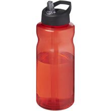 Load image into Gallery viewer, H2O Active® Eco Big Base 1 litre spout lid sport bottle — Red / Black