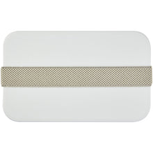 Load image into Gallery viewer, MIYO Renew 700 ml single layer lunch box — Ivory white / Pebble grey (detail 2)