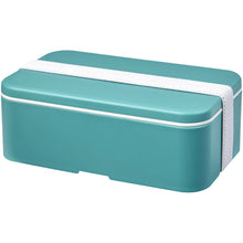 Load image into Gallery viewer, MIYO Renew 700 ml single layer lunch box — Reef blue / White