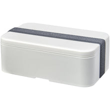 Load image into Gallery viewer, MIYO Renew 700 ml single layer lunch box — Ivory white / Grey
