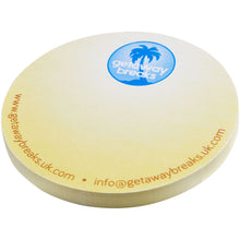 Load image into Gallery viewer, Sticky-Mate® circle-shaped recycled sticky notes — White