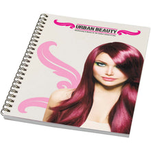 Load image into Gallery viewer, Desk-Mate® A5 colour spiral notebook — Ivory white