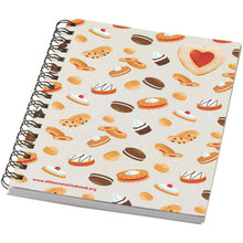 Load image into Gallery viewer, Desk-Mate® A6 colour spiral notebook — Ivory white