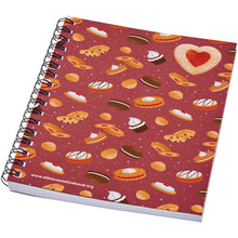 Load image into Gallery viewer, Desk-Mate® A6 colour spiral notebook — Red