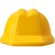 Load image into Gallery viewer, Kolt hard hat-shaped recycled keychain — Yellow (front)