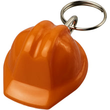 Load image into Gallery viewer, Kolt hard hat-shaped recycled keychain — Orange