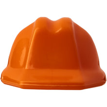 Load image into Gallery viewer, Kolt hard hat-shaped recycled keychain — Orange (front)