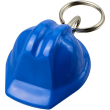 Load image into Gallery viewer, Kolt hard hat-shaped recycled keychain — Blue