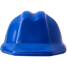 Load image into Gallery viewer, Kolt hard hat-shaped recycled keychain — Blue (front)