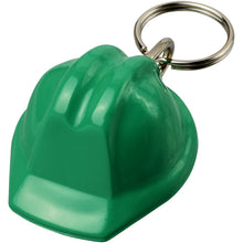 Load image into Gallery viewer, Kolt hard hat-shaped recycled keychain — Green