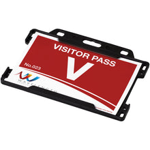 Load image into Gallery viewer, Vega recycled plastic card holder — Black