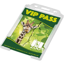 Load image into Gallery viewer, Pierre recycled plastic card holder  — Frosted Clear