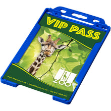 Load image into Gallery viewer, Pierre recycled plastic card holder  — Blue