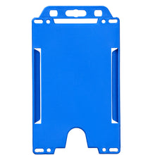 Load image into Gallery viewer, Pierre recycled plastic card holder  — Blue (back)