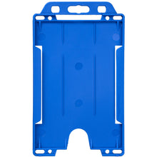 Load image into Gallery viewer, Pierre recycled plastic card holder  — Blue (front)