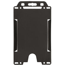 Load image into Gallery viewer, Pierre recycled plastic card holder  — Black (back)