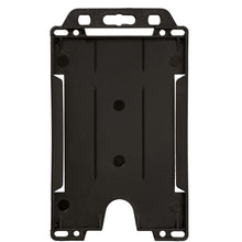 Load image into Gallery viewer, Pierre recycled plastic card holder  — Black (front)