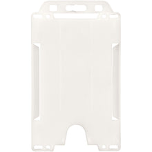 Load image into Gallery viewer, Pierre recycled plastic card holder  — White (back)