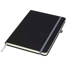 Load image into Gallery viewer, Noir medium notebook — Black / Grey