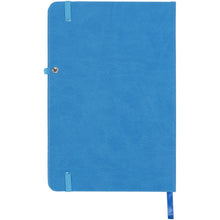Load image into Gallery viewer, Rivista medium notebook — Blue (back)