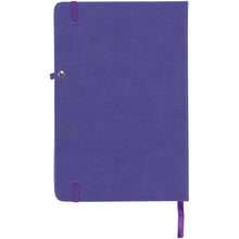 Load image into Gallery viewer, Rivista medium notebook — Purple (back)