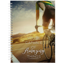 Load image into Gallery viewer, Desk-Mate® A5 hard cover undated diary — White (front)