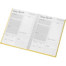 Load image into Gallery viewer, Desk-Mate® A5 hard cover journal — White (detail)