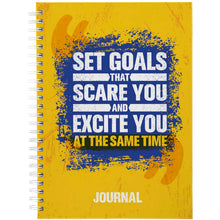 Load image into Gallery viewer, Desk-Mate® A5 hard cover journal — White (front)