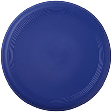 Load image into Gallery viewer, Crest recycled flying disc — Blue (front)