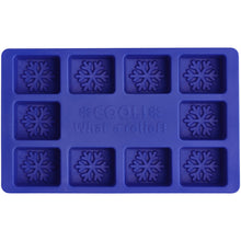 Load image into Gallery viewer, Chill customisable ice cube tray — Blue (front)