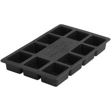 Load image into Gallery viewer, Chill customisable ice cube tray — Black