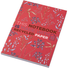 Load image into Gallery viewer, Novella Austen Colours A5 recycled soft cover notebook - 100 sheets — Red