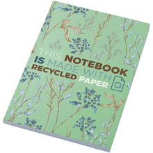 Load image into Gallery viewer, Novella Austen Colours A5 recycled soft cover notebook - 100 sheets — Green