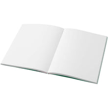 Load image into Gallery viewer, Novella Austen Colours A5 recycled soft cover notebook - 100 sheets — Green (detail)